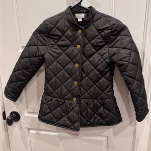 Crown & Ivy black jacket big girl size small